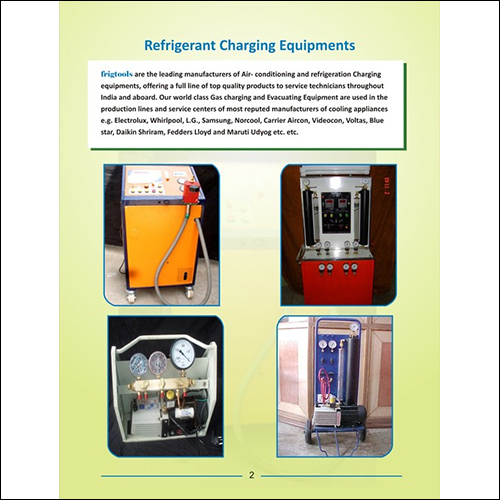 refrigerant charging equipment