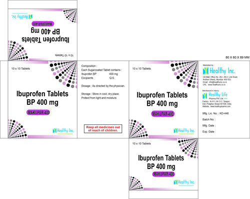 Ibuprofen Tablets Bp Mg Medicine Raw Materials At Best Price In