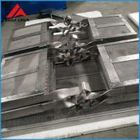 Square Titanium Basket For Metal Electroplating