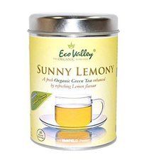 sunny lemony green tea