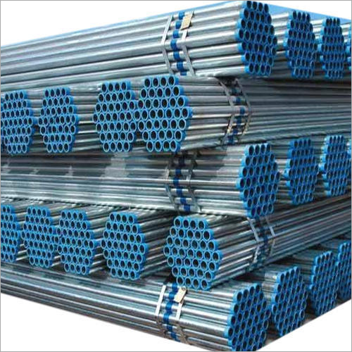 6 Meter Length Galvanized Black Mild Steel Round Pipe At Best Price In