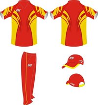 Coloured Cricket Uniforms