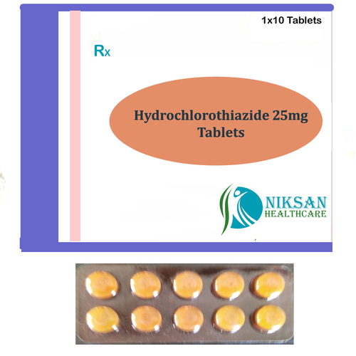 Hydrochlorothiazide 25Mg Tablets General Medicines At Best Price In