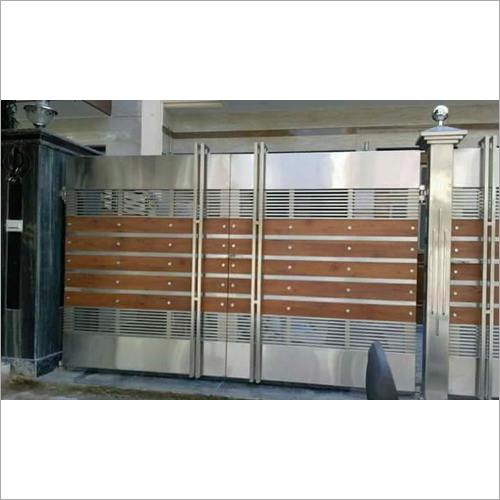 Rot Proof Ss Double Door Gate At Best Price In Bengaluru Divya Steel