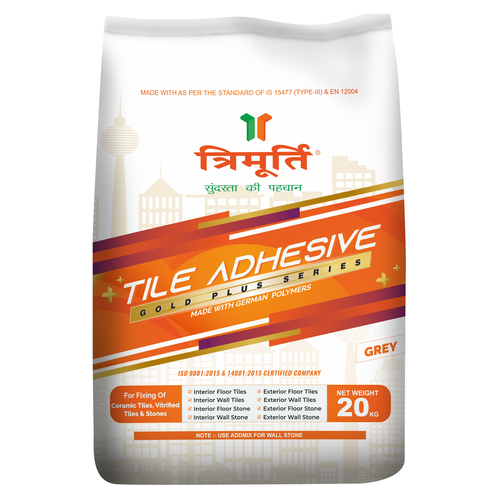 Trimurti 20 Kg Gold Plus Series Tile Adhesive At Best Price In Alwar