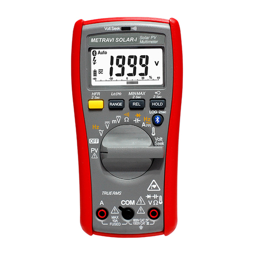 Metravi Pro Solar Digital Trms Pv Multimeter With Bluetooth At Best