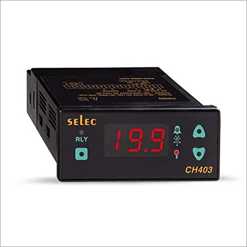 Black Selec Ch403 1 On Off Temperature Controller At Best Price In