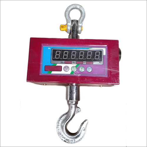 Steel Digital Hanging Weighing Scale At Best Price In Amreli United