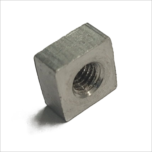 Silver Mm Stainless Steel Square Nut At Best Price In Mira Bhayandar