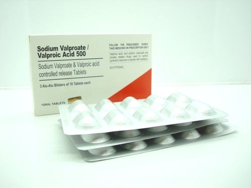 Sodium Valproate Valproic Acid Cr Tablets 500Mg At Best Price In Mumbai