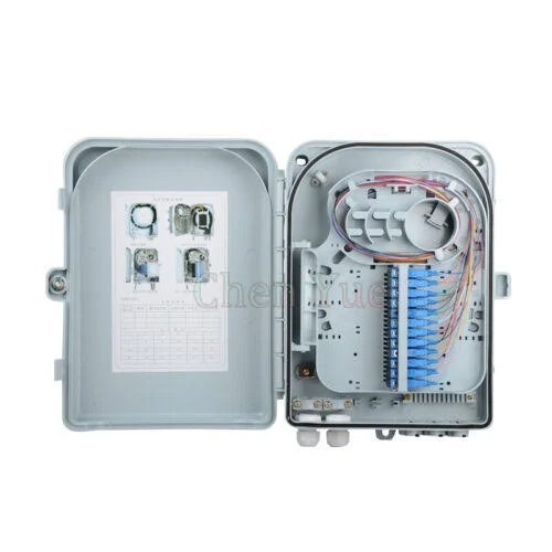 White 8 Port Optical Fiber Termination Box At Best Price In Delhi Sun