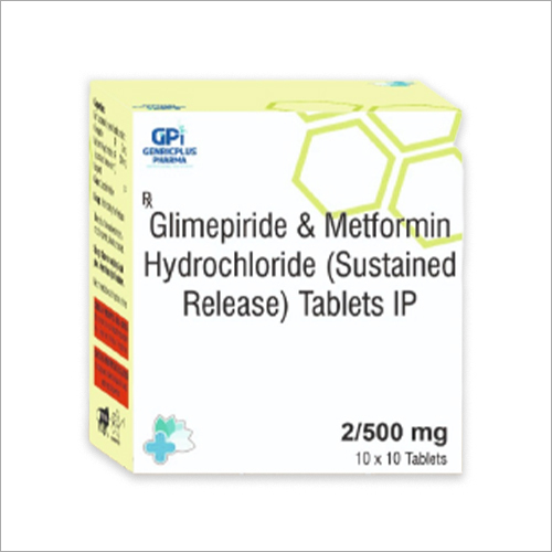 Mg Glimepiride And Metformin Hydrochloride Ip Tablets General