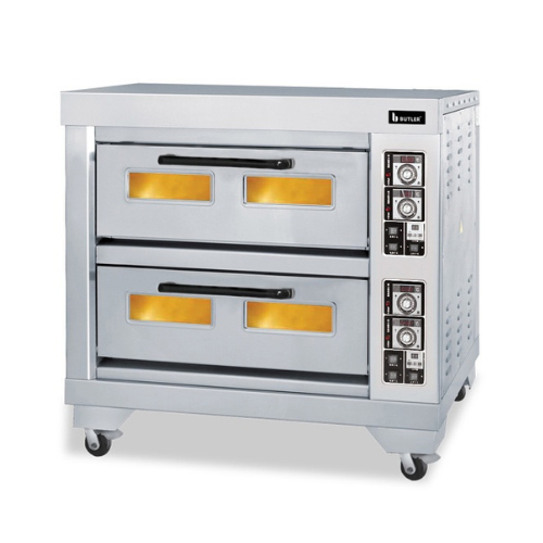 Fully Automatic Gdo 2d 4t Premia Gas Based Two Deck Oven With 4 Trays