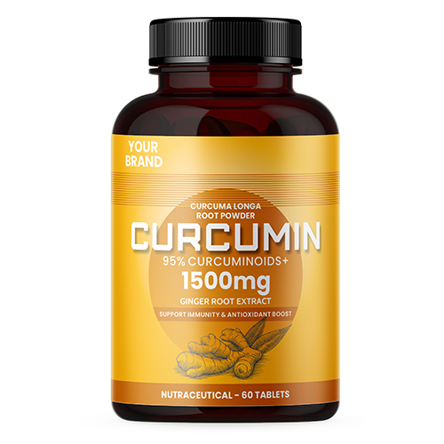 Mg Curcumin Ginger Root Extract Tablets Efficacy Promote Healthy