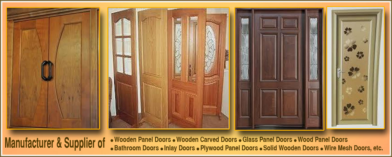 Wooden Panel Doors Manufacturer Carved Supplier Ludhiana