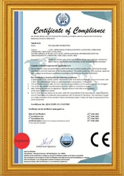 Certificates