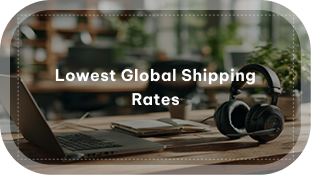 Lowest global shipping rates