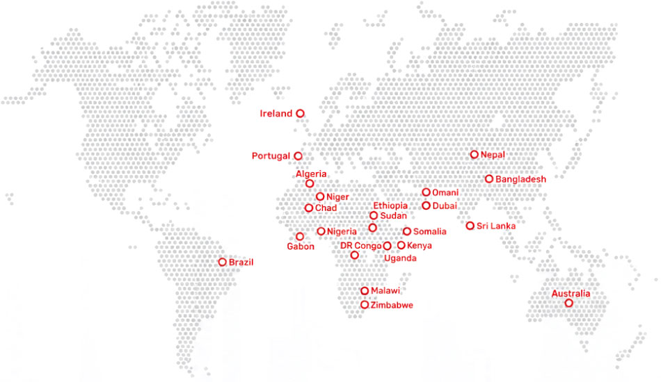Clients Across The Globe