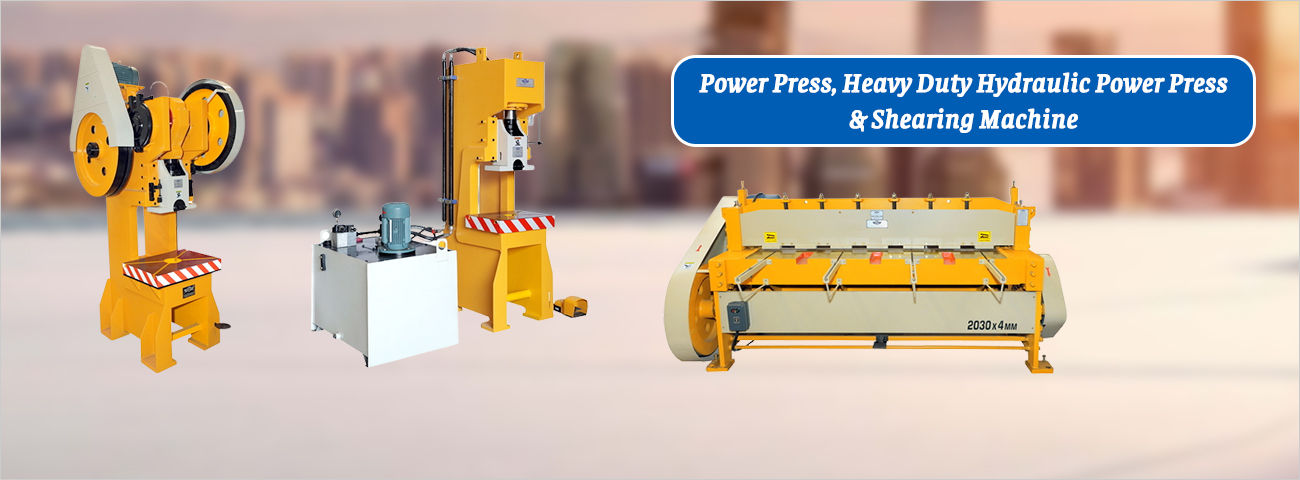 C Frame Hydraulic Power Press Machine - Manufacturer Exporter Supplier from  Rajkot India