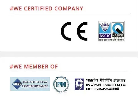 We Certified Company, We Member of