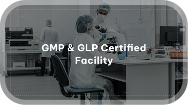 GMP & GLP Certified Facility
