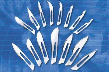 Scalpel Blades - High-Quality Metal Alloy, Various Sizes | Sharp Edges, Durability, Corrosion & Abrasion Resistance