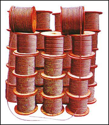 HOSES ON SPOOLS READY FOR DESPATCH