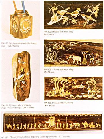 Handicrafts Wall Hangings, Pencil Containers, Panels