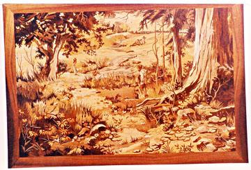 ROSE WOOD PANEL