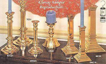 Brassware Candle Stands