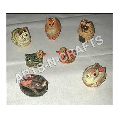 Papier Mache Animal Boxes