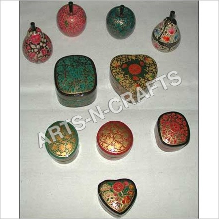 Papier Mache Pill Boxes