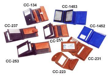 Leather Wallets, Credit Card Cases, Business Card Cases