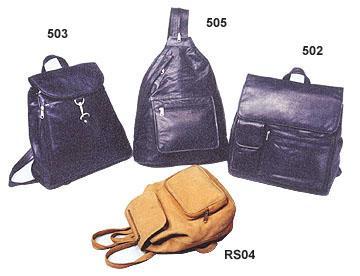 Leather Handbags, Rucksacks