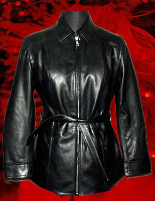 Ladies 3/4 Jacket (Leather - Lamb Nappa)