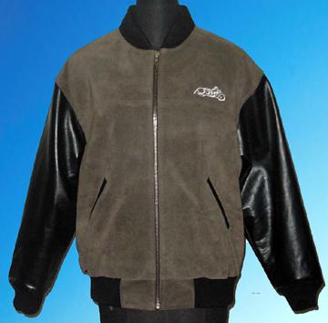 Men Varsity Jacket (Cow Leather)
