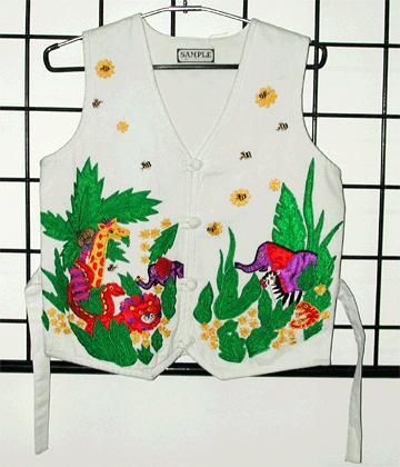 White Waistcoat for Kids