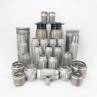 Exhaust Flex Five - Stainless Steel , Round Shape, Silver Color | Durable, Dimensionally Accurate, Ideal For Automotive Exhaust Applications