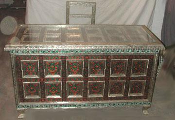 Office Table with Meena Work.