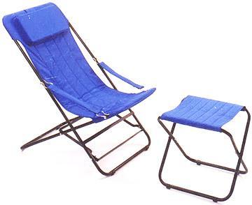 Lounger and Space Saving Stool