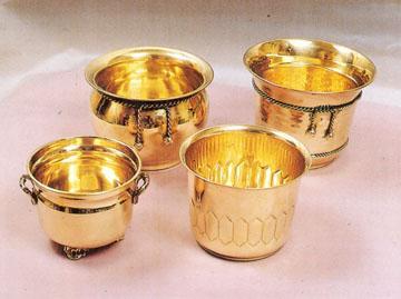 Brass Planters