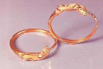 Bangles - Solid Gold 60-70 mm Diameter | Modern Design Elegant Style Polished Finish 18k-24k