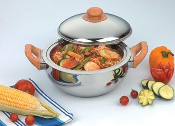 ESTEAM Brand Stainless Steel Hot Pot Casserole SERVO