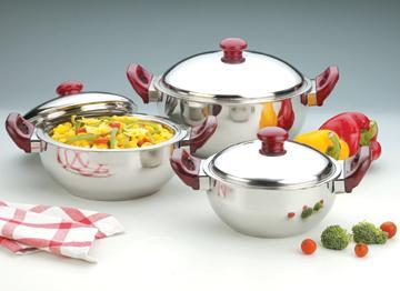 ESTEAM Brand Stainless Steel Hot Pot Casseroles SERVO