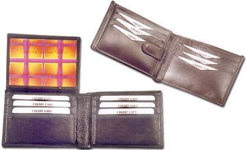 Wallets - Pure Leather, 4x3x1 Inches, Brown | Fold-Over Closure, Multiple Pockets, Compact Size, Durable Design