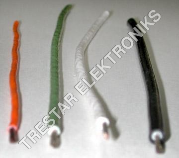 High Voltage Corona Resistant Wires - PTFE Taped, Varied Diameter, Orange | Heat Resistant, Excellent Conductivity, Longevity, Rugged Design