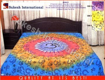 Om Multi Bedspread