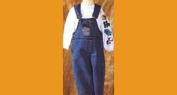 Boys' Denim Overalls