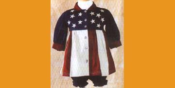 Girls' Dress - Cotton Blend, Various Sizes, Blue | Patriotic Design, Comfortable Fit, Durable Fabric, Button-Down Closure