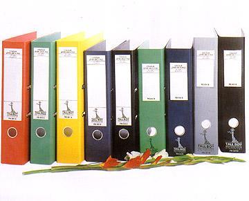 Color Lever Arch Files - Cardboard A4 Red, Metal Fasteners | Durable, Lightweight, Organized, Efficient